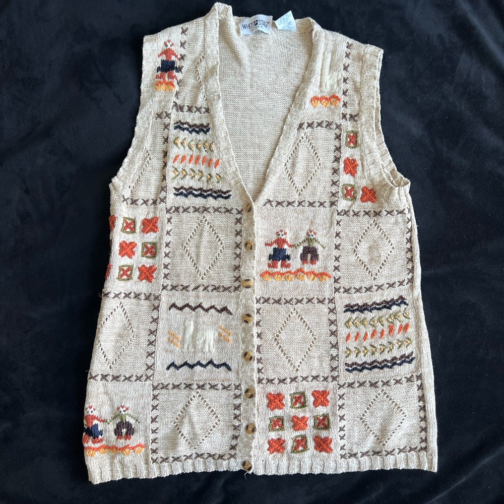 White Stag 90's Fall Vest